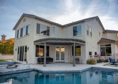 Luxury Backyard Pool and Design Built in Thousand Oaks, CA