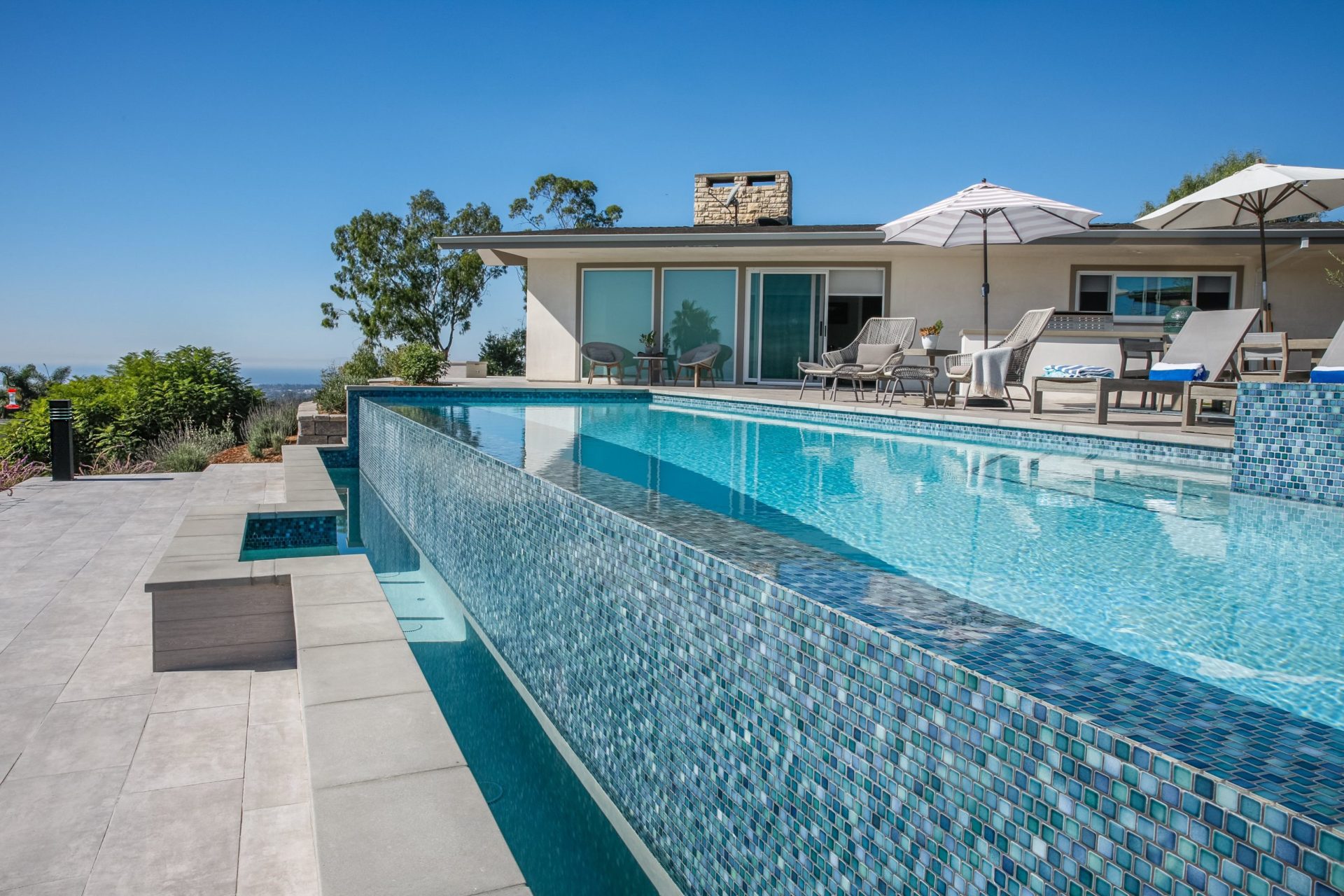 modern pool construction california